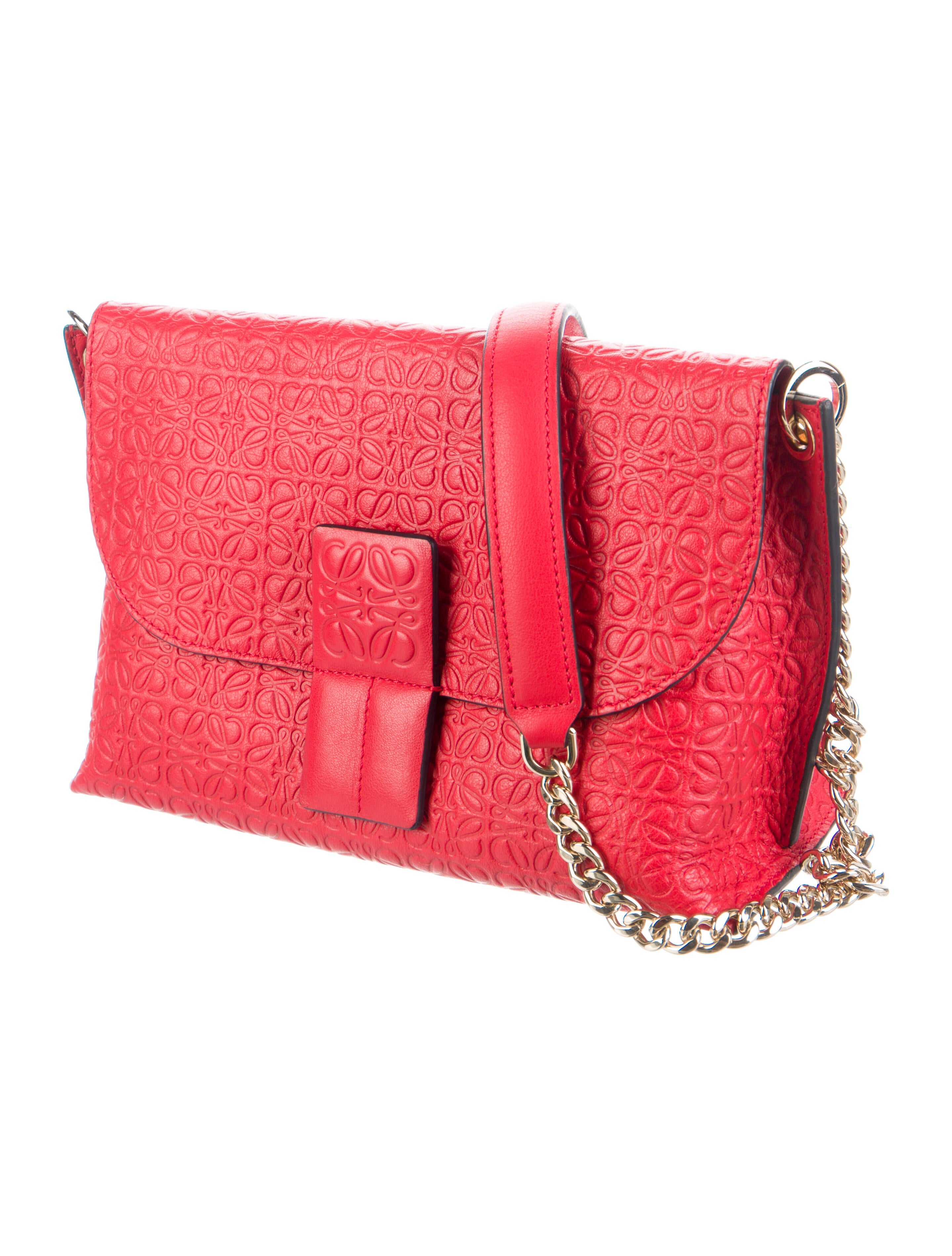 Loewe Anagram Avenue Crossbody Bag Shoulder Bags, Handbags The RealReal