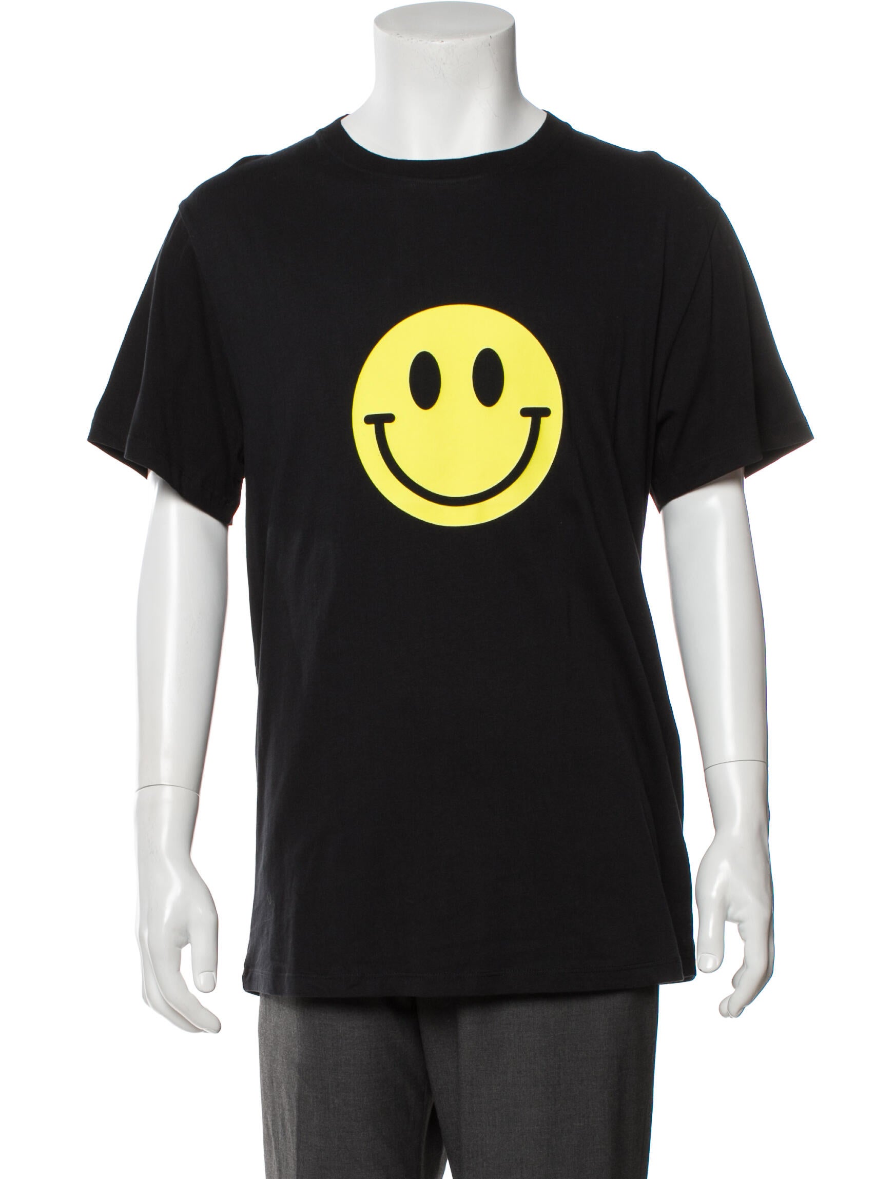 Loewe x Smiley Graphic Print T-Shirt w/ Tags - Black T