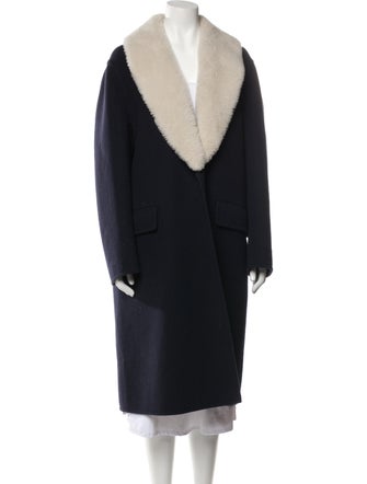 Loewe 2016 Virgin Wool Fur Coat