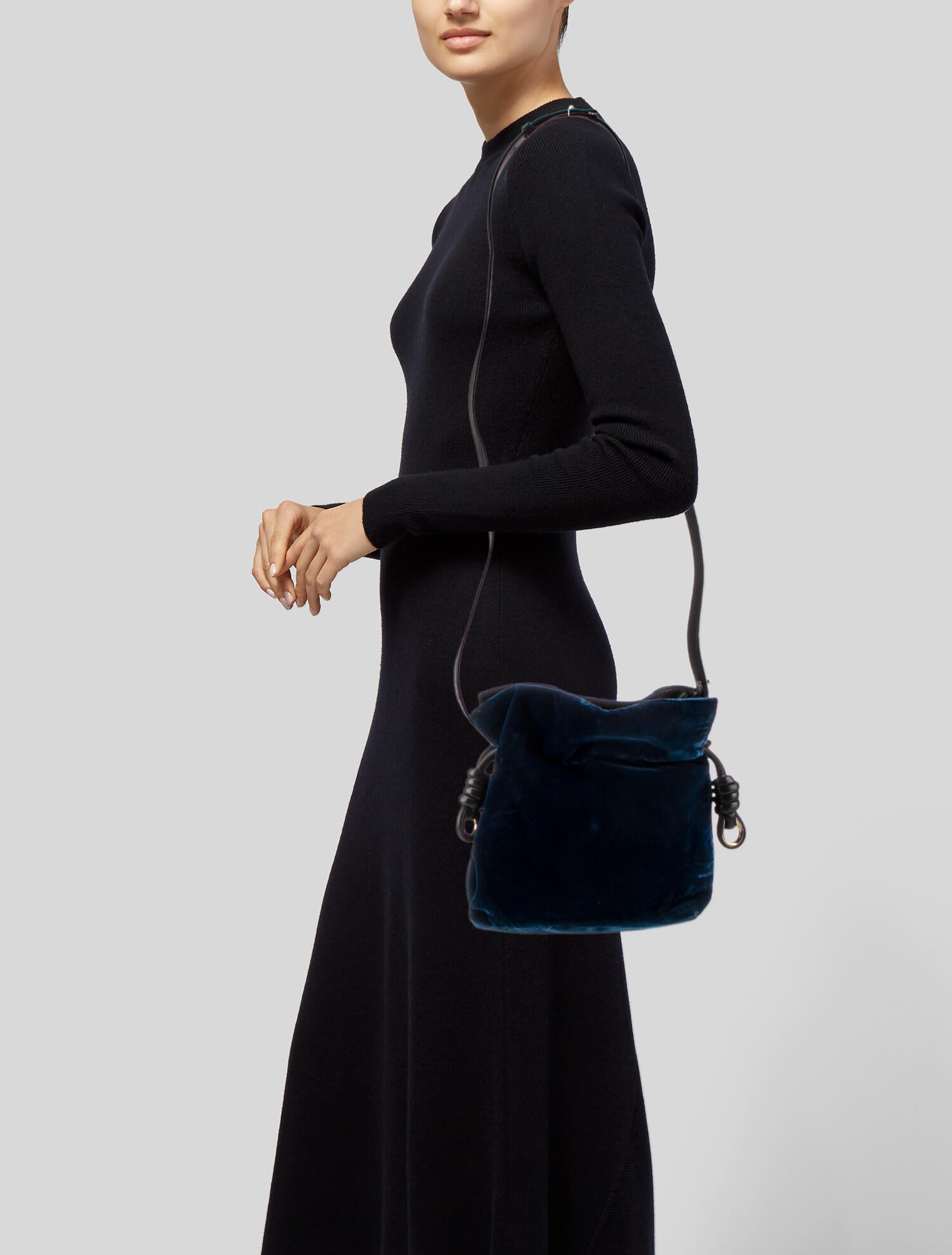 Loewe Velvet Mini Flamenco Knot