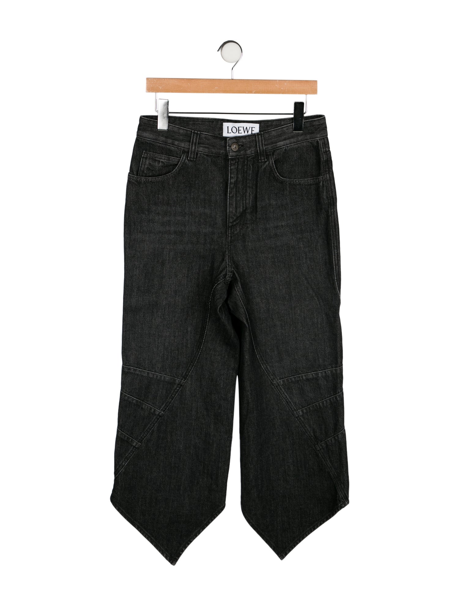 Loewe High-Rise Wide Leg Jeans