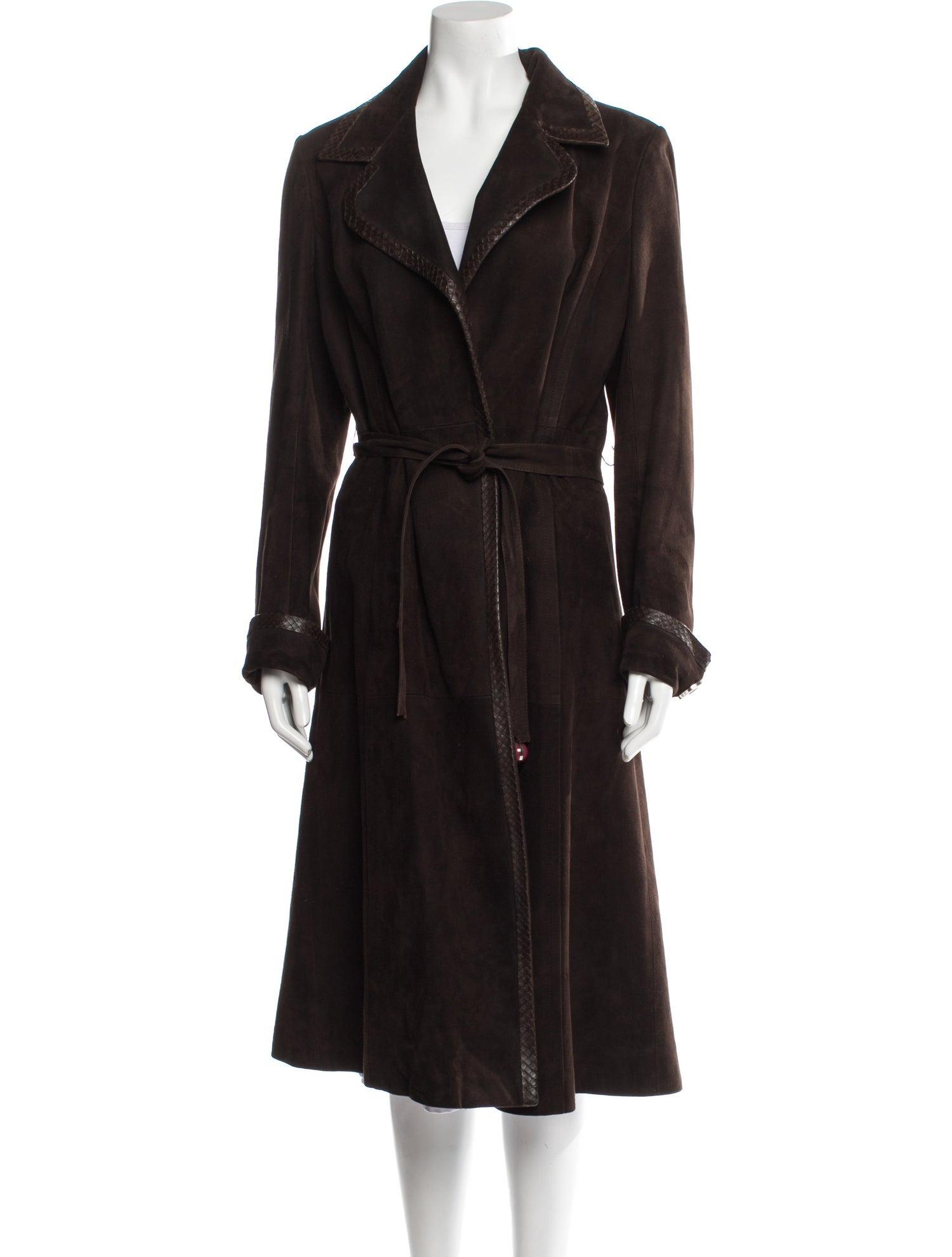 Loewe Vintage Trench Coat Brown Coats, Clothing LOW56774 The RealReal