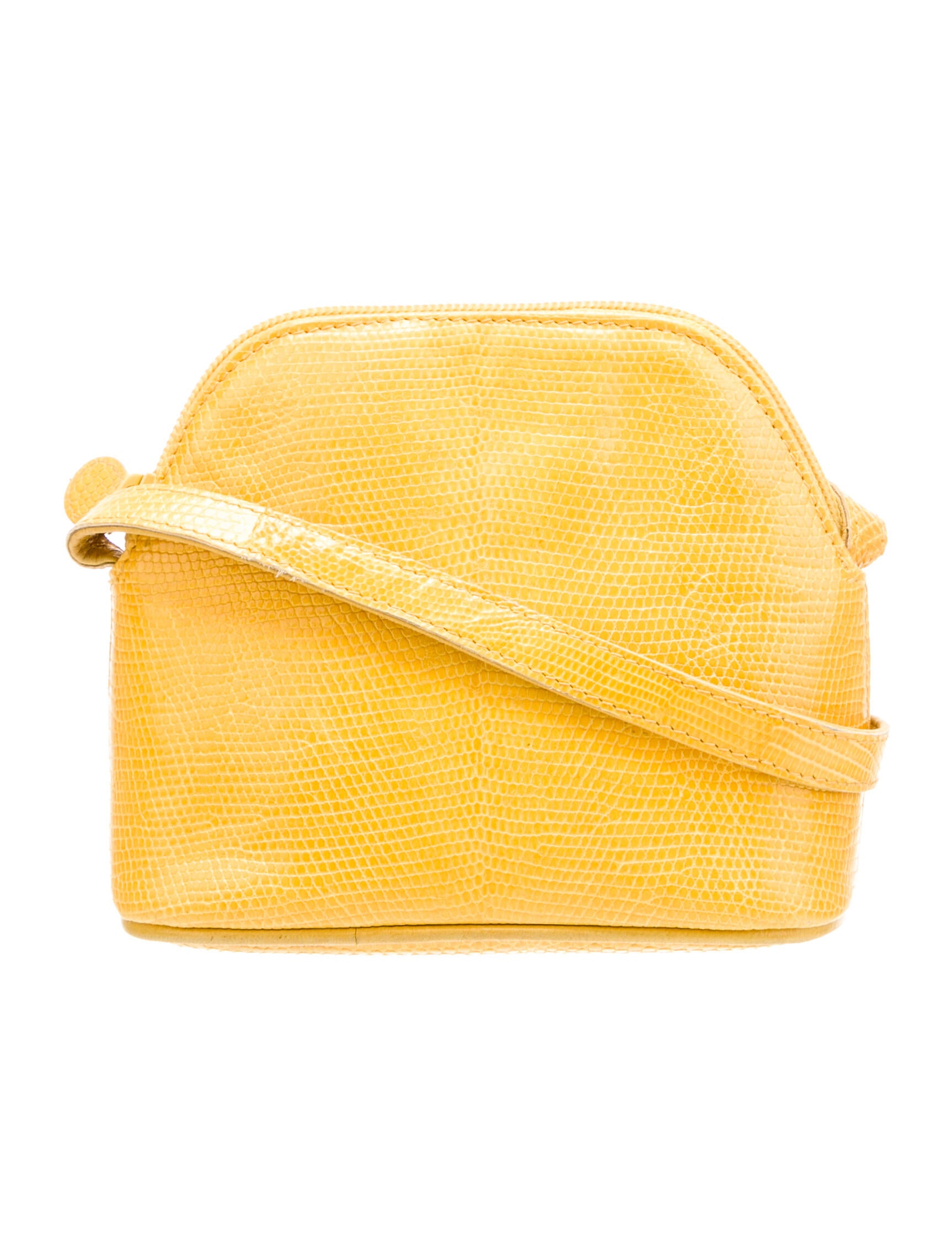 Loewe Leather Crossbody Bag Yellow Crossbody Bags, Handbags LOW56819 The RealReal
