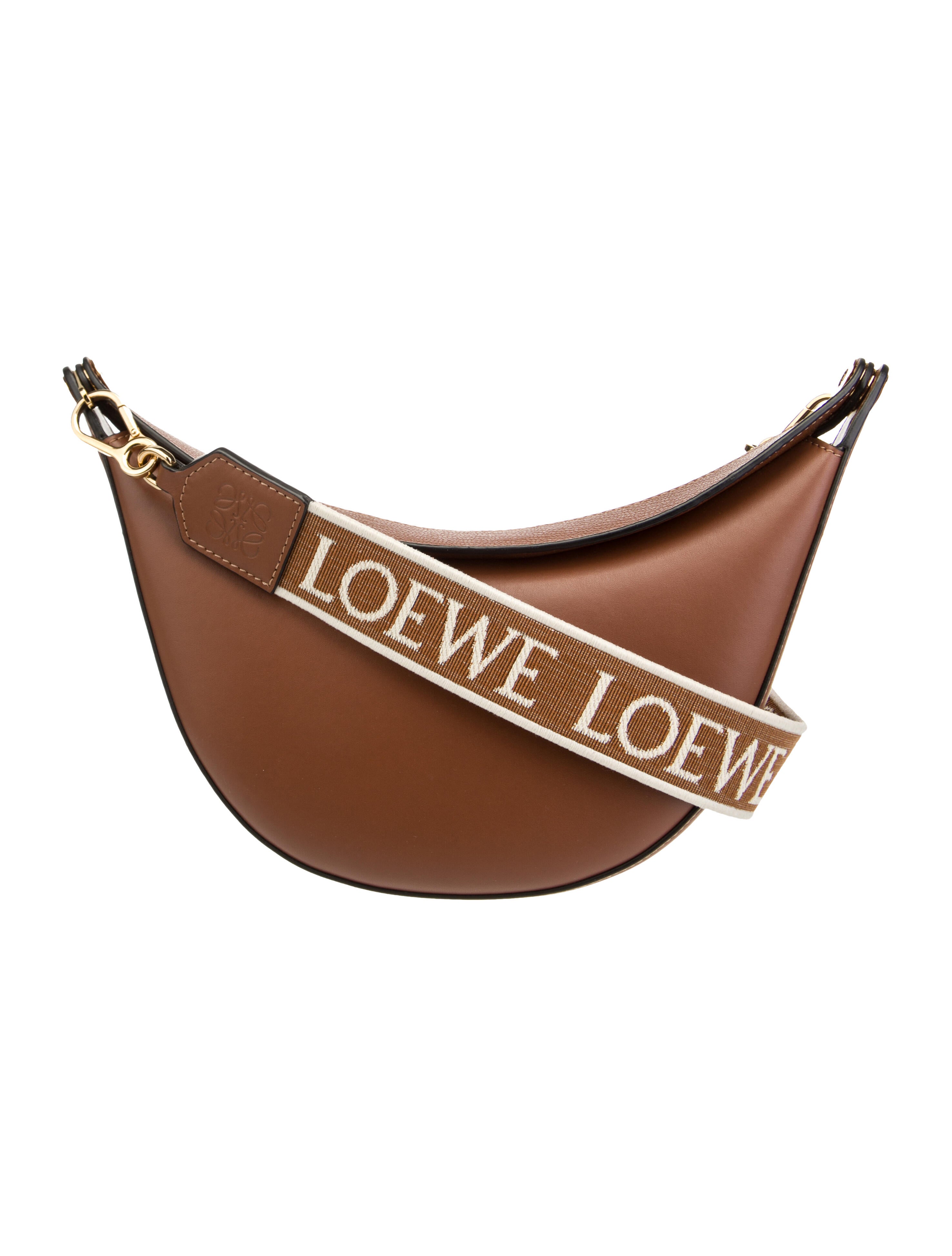 Loewe 2022 Luna Shoulder Bag Brown Shoulder Bags, Handbags LOW58217
