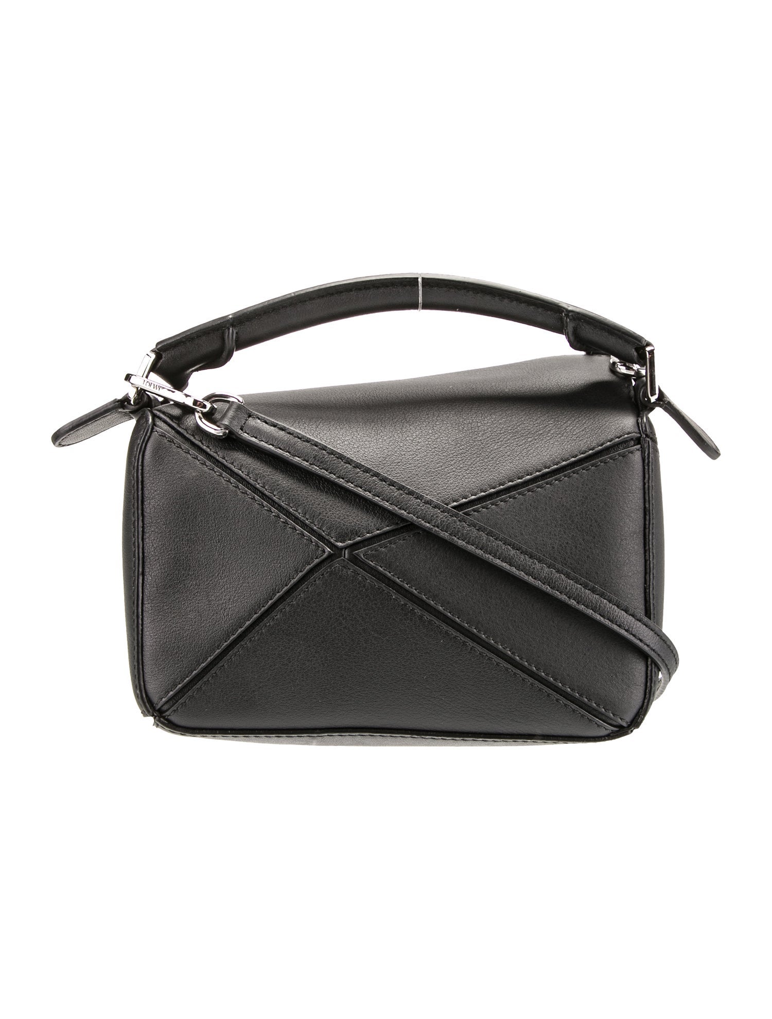 Loewe 2022 LED Mini Puzzle Bag - Black Shoulder Bags, Handbags