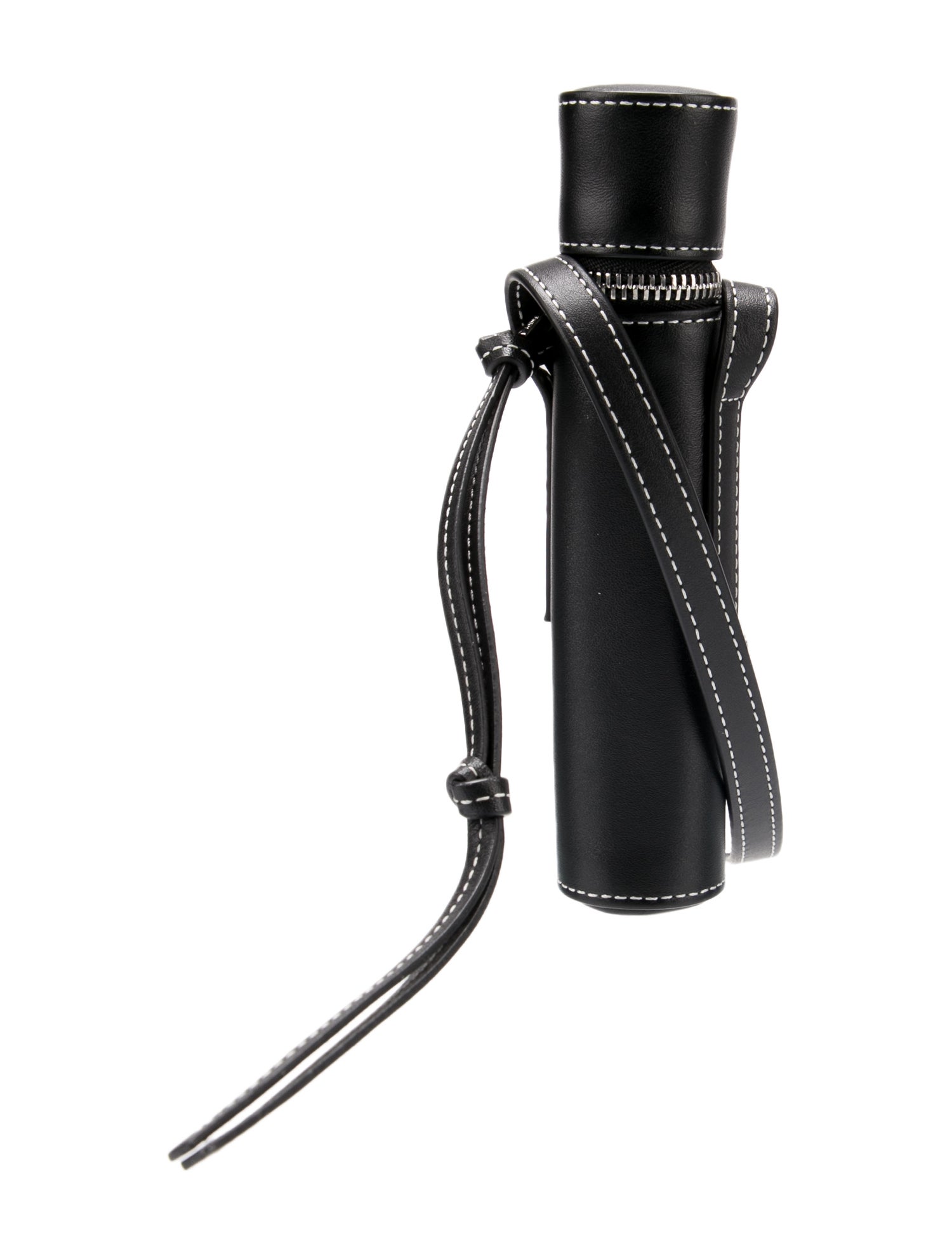 Loewe Leather Stick Pocket Necklace Black Travel, Accessories