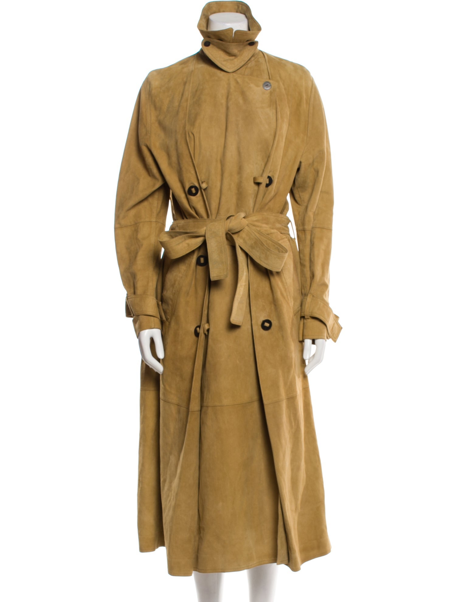 Loewe Goat Leather Trench Coat