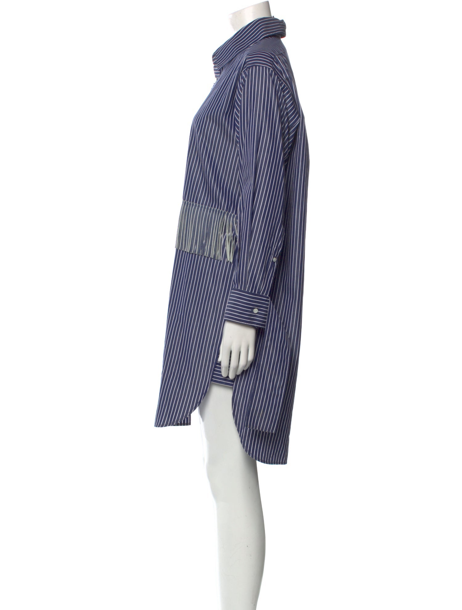 loewe striped mini dress Loewe Striped Mini Polo Dress