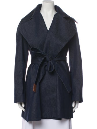 Loewe Trapeze Belted Coat