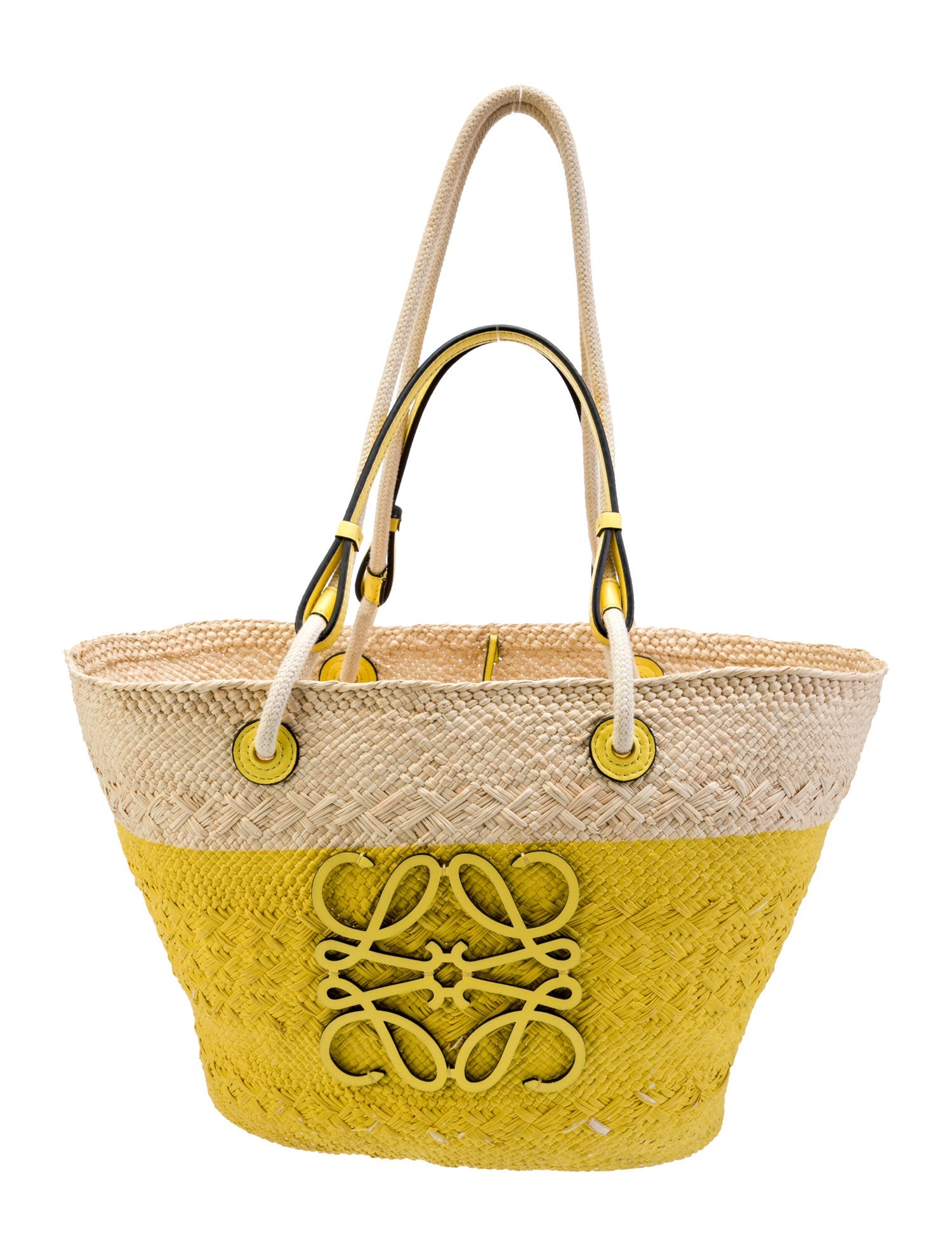 アナグラムチャーム付き PETAL BASKET BAG LOEWE アナグラムチャーム付き PETAL BASKET BAG LOEWE
