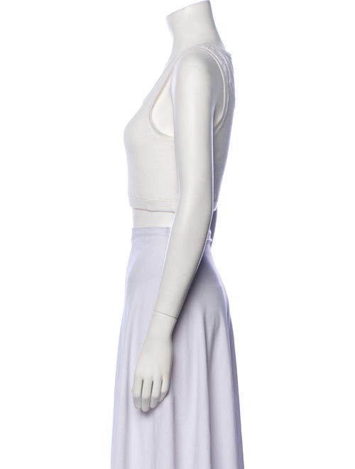 Loewe Anagram Tank Graphic Print Crop Top