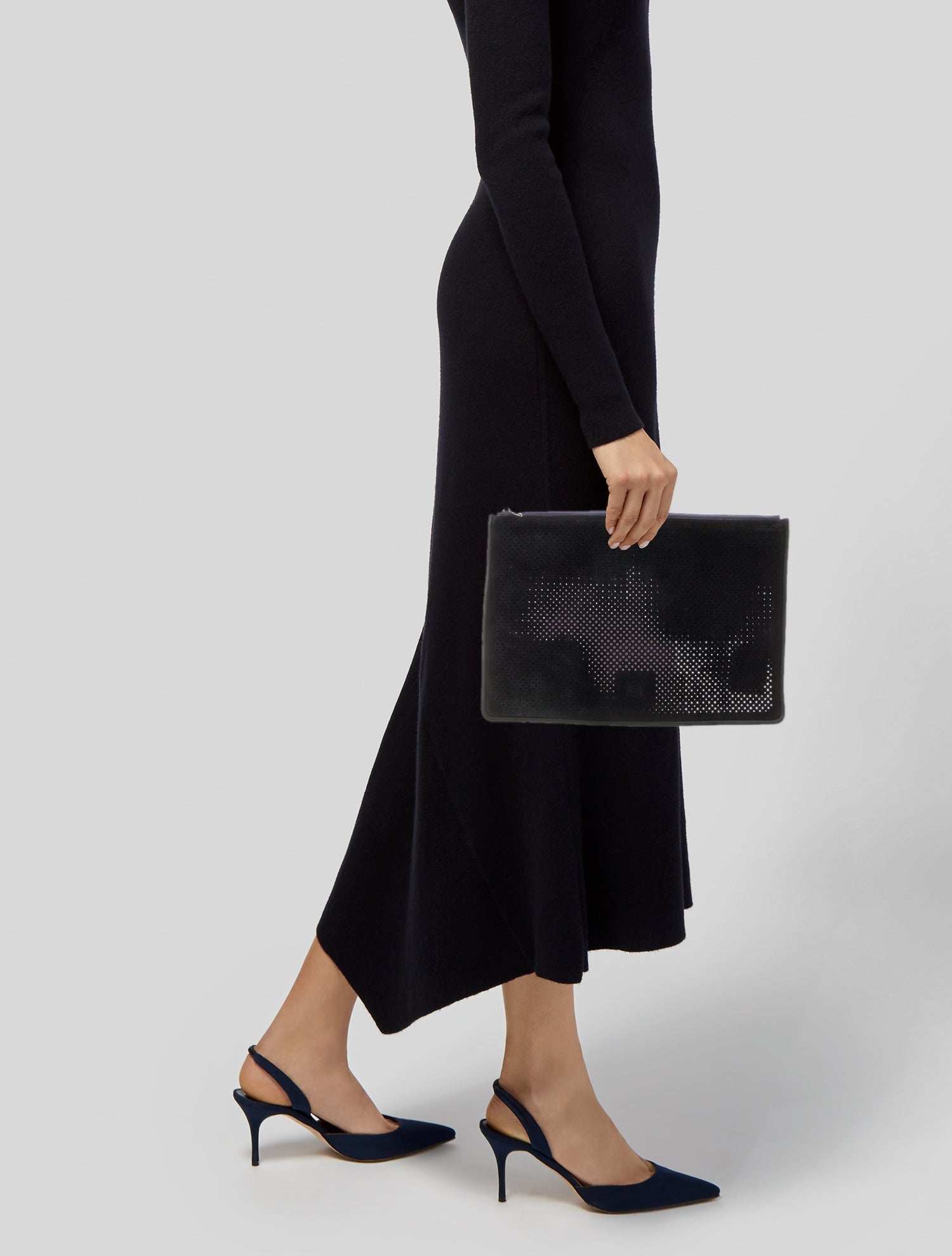 Loewe Suede Clutch