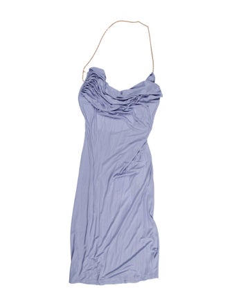 Loewe Chain Draped Midi Length Dress