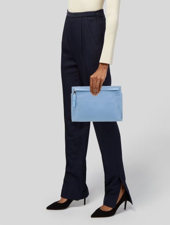 Loewe Leather Anagram T Pouch