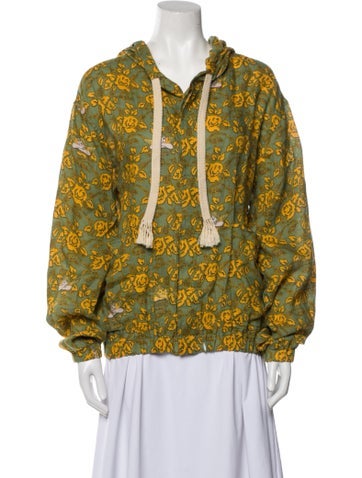 Loewe Paula's Ibiza Outerwear 2017 Linen Trucker Jacket Us38, Eu48 | M