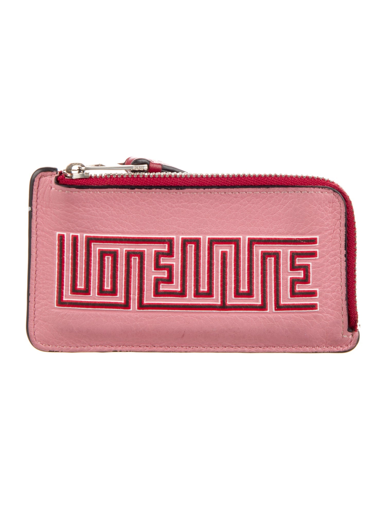 Loewe Zip Coin Card Holder Leather