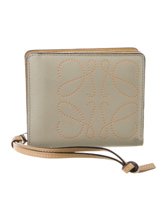 Loewe 2021 Leather Wristlet