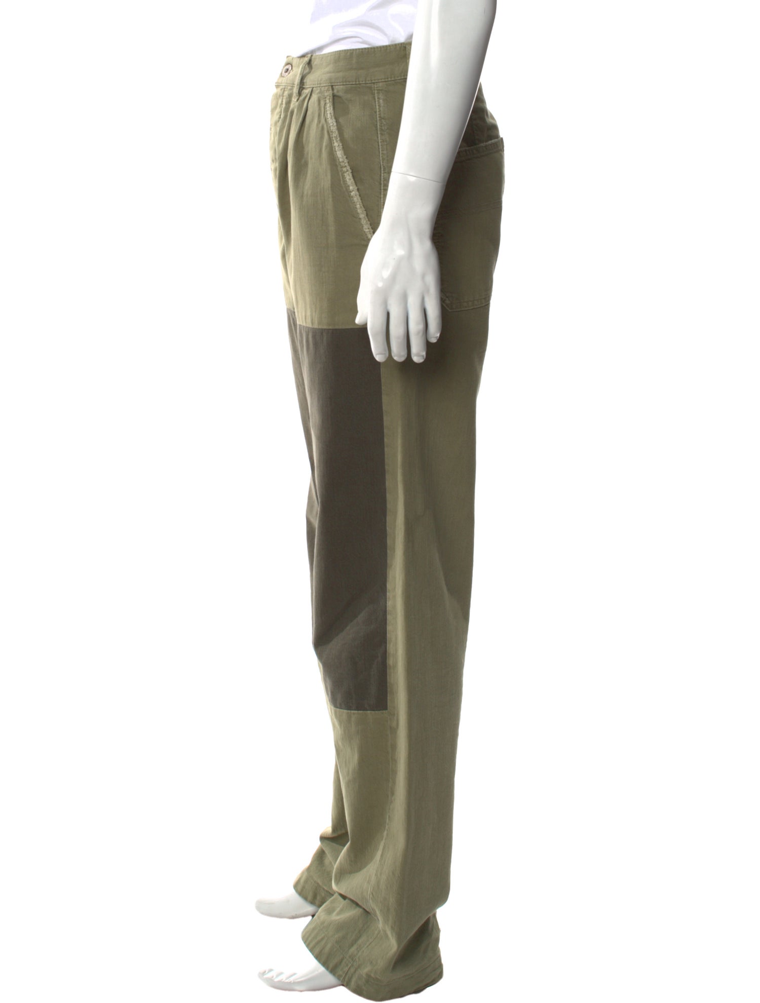 Loewe Colorblock Pattern Chinos