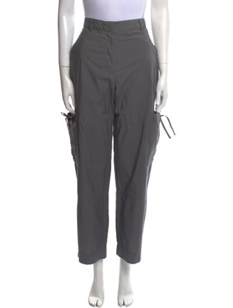 Loewe Leather Wide Leg Pants