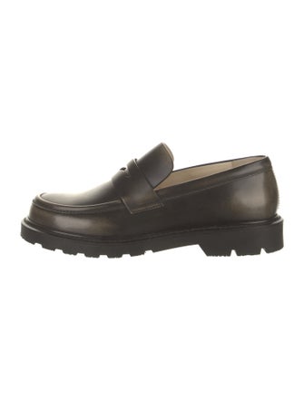 Loewe Leather Loafers
