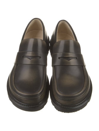 Loewe Leather Loafers