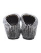 Loewe Suede Crystal Embellishments Ballet Flats