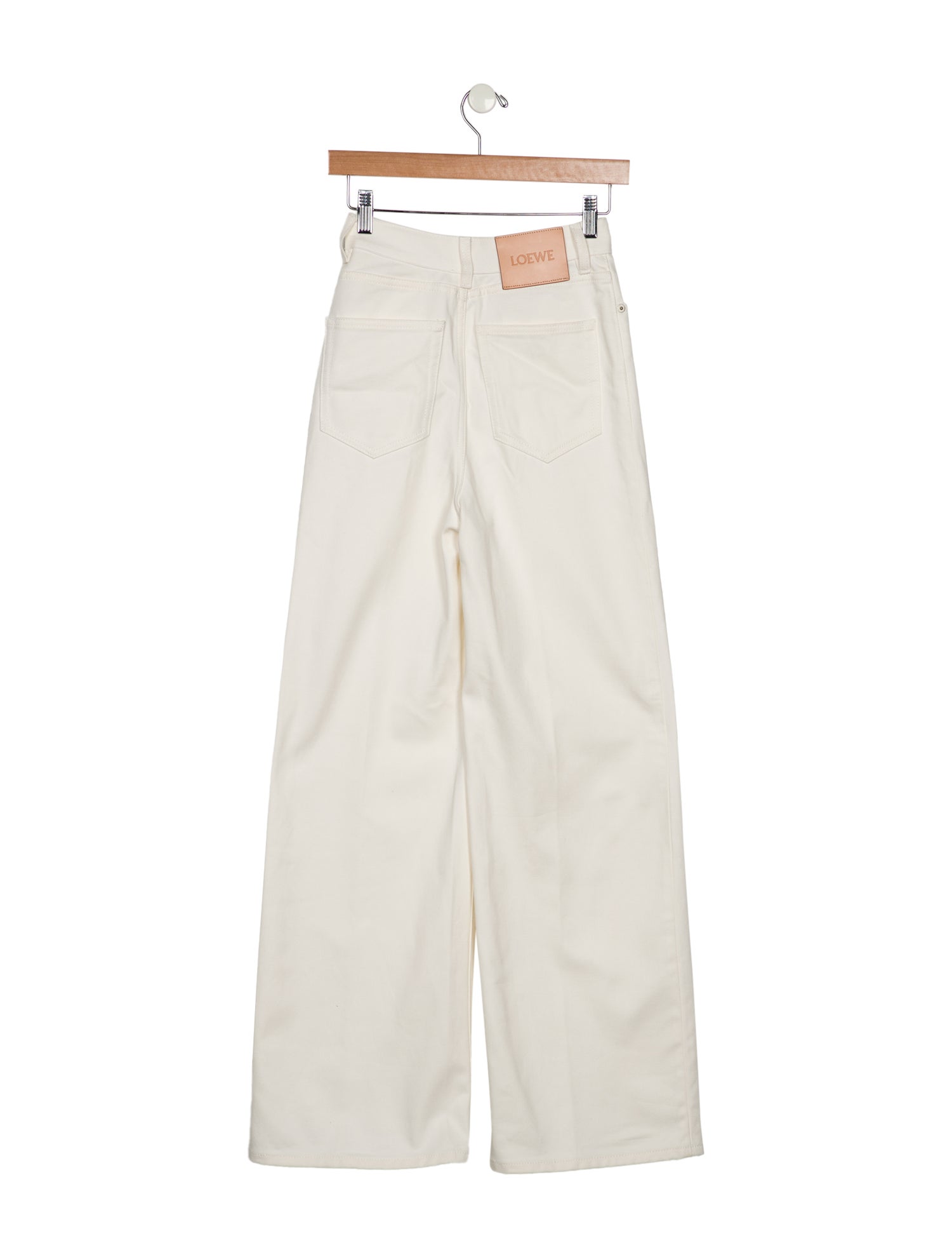 Loewe High-Rise Wide Leg Jeans
