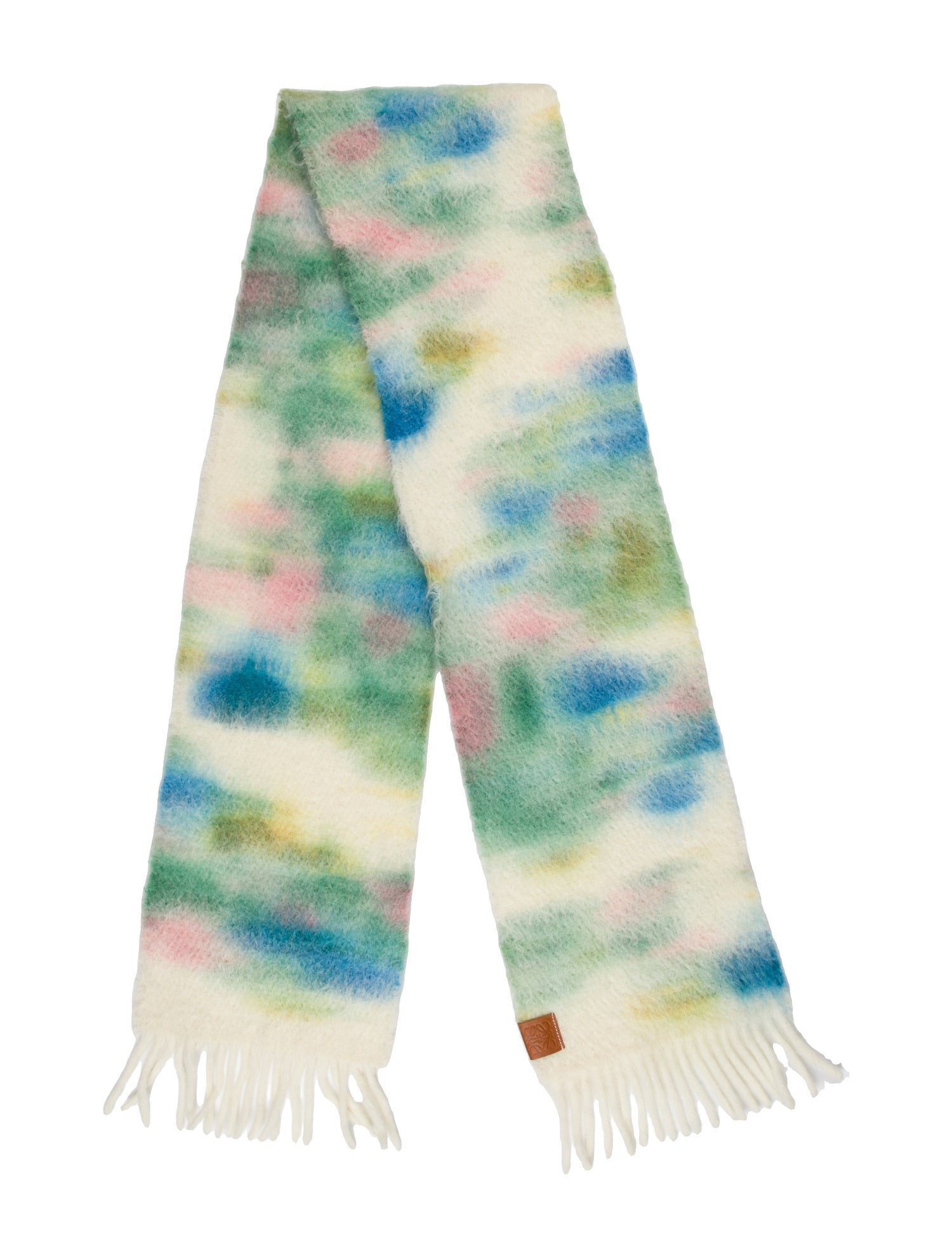 Loewe Mohair Printed Scarf