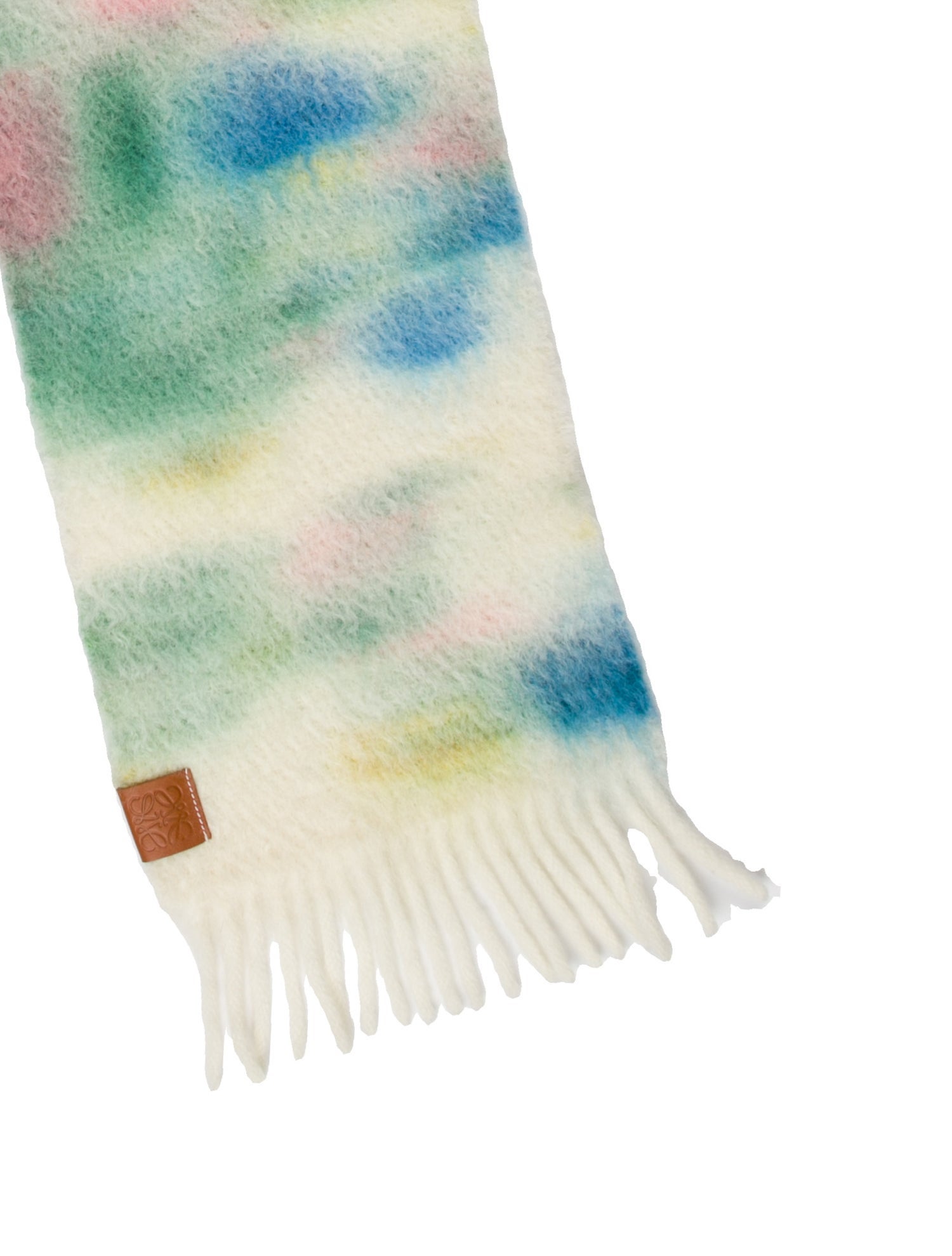 Loewe Mohair Printed Scarf