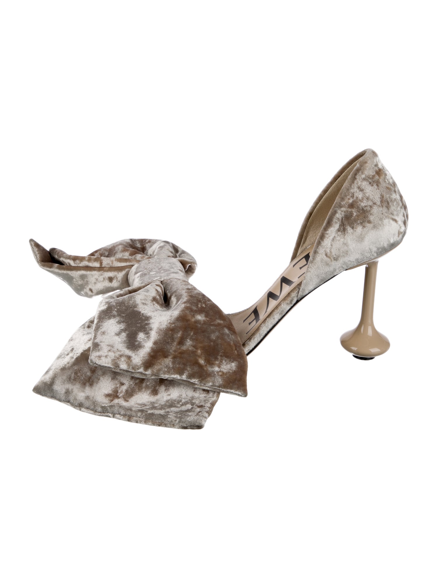 Loewe Velvet Animal Print Gladiator Sandals