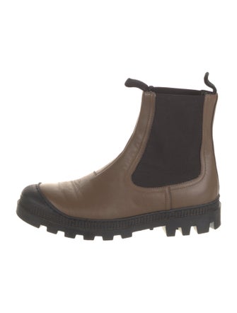 Loewe Leather Chelsea Boots