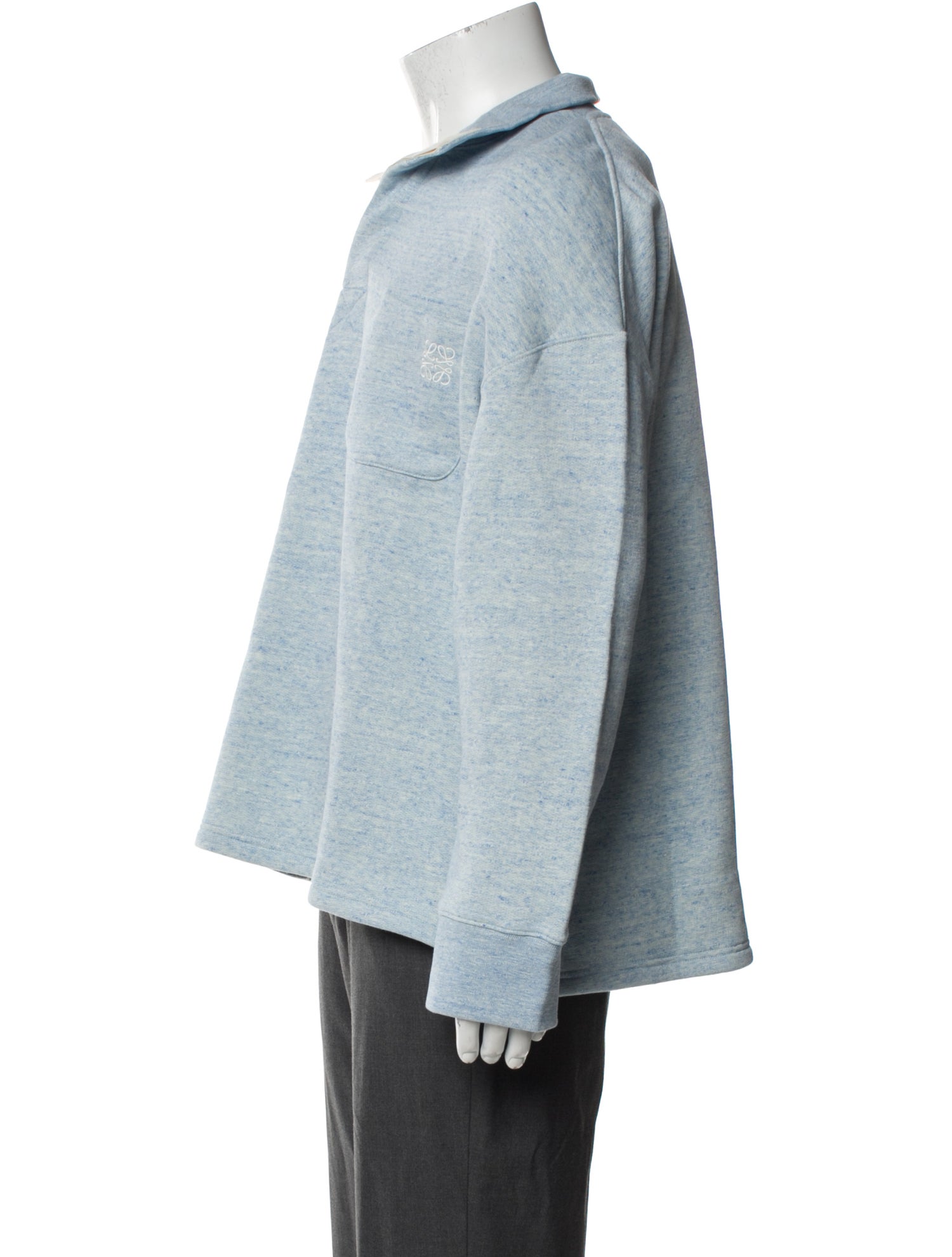 Loewe Collar Long Sleeve Hoodie w/ Tags