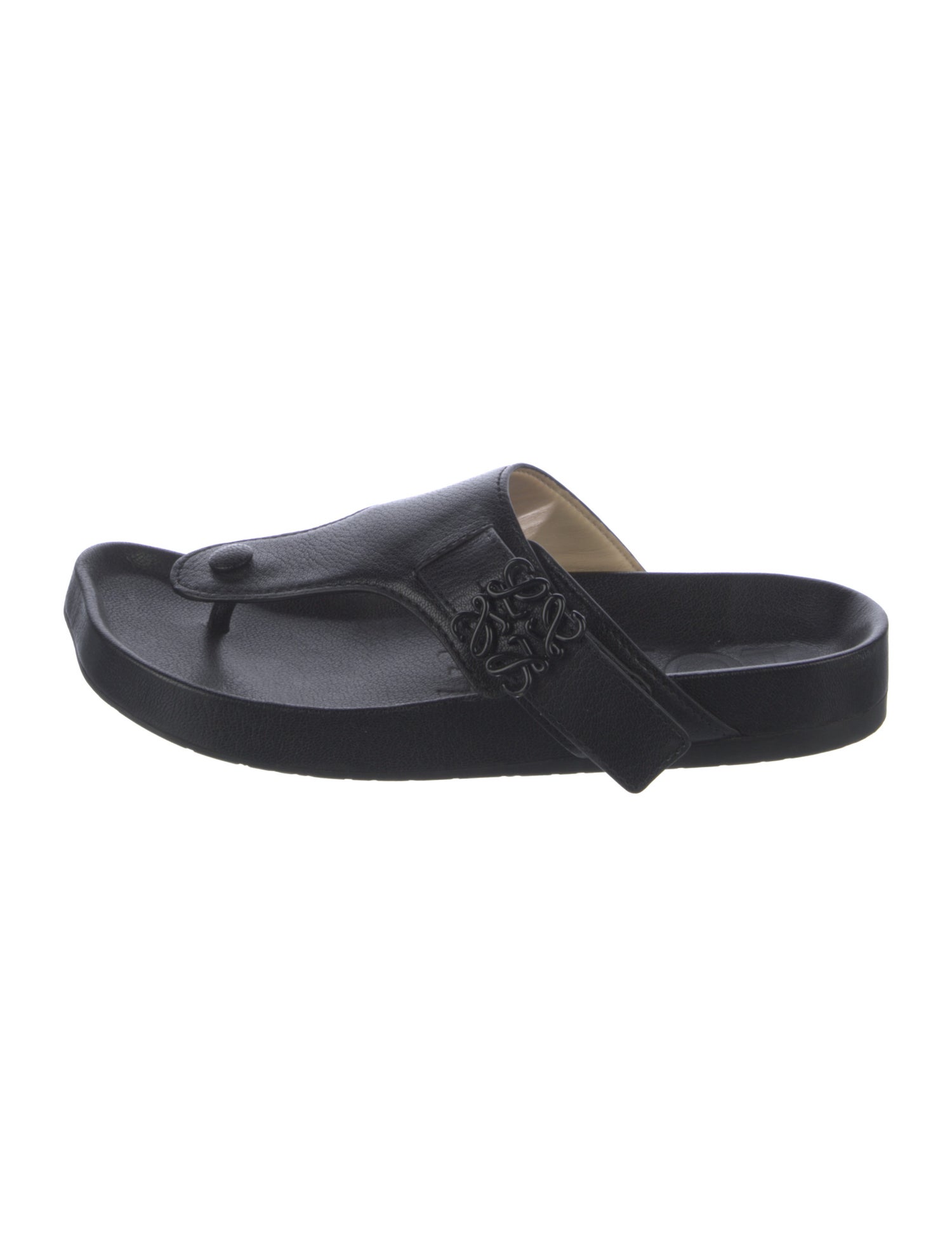 Loewe Leather Slides