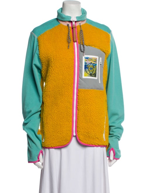 Eye/LOEWE/Nature Reversible Graphic Print Cardigan