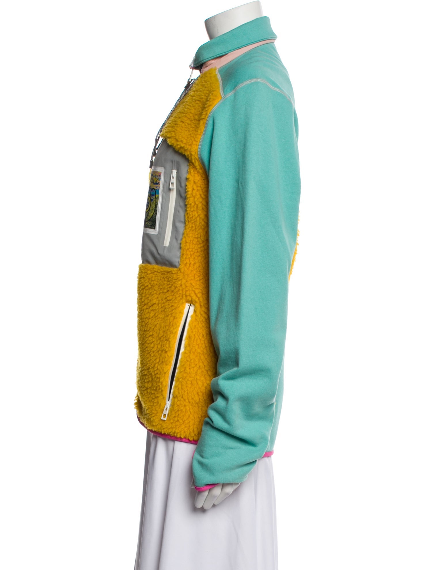 Eye/LOEWE/Nature Reversible Graphic Print Cardigan