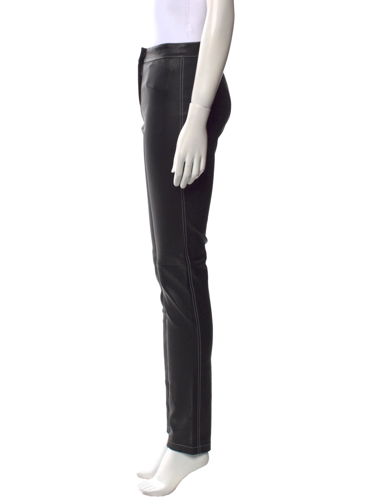 Loewe Leather Skinny Leg Pants