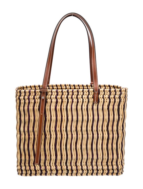 Loewe Raffia Square Basket