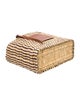 Loewe Raffia Square Basket