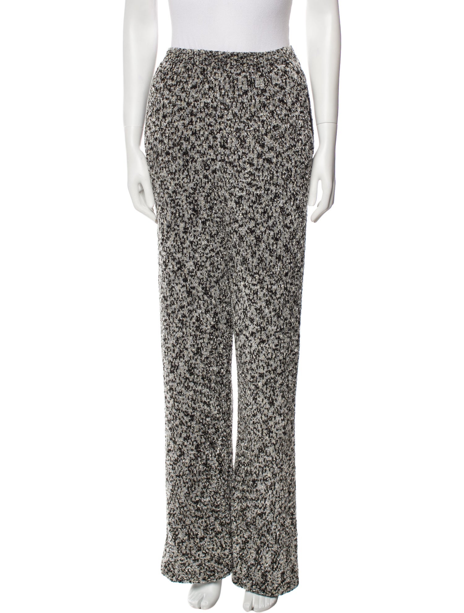 Loewe Printed Wide Leg Pants