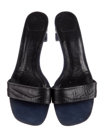 Loewe Leather Slides