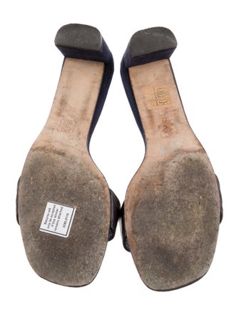 Loewe Leather Slides