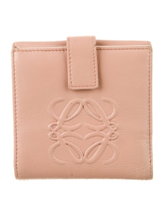 Loewe Anagram Leather Compact Wallet