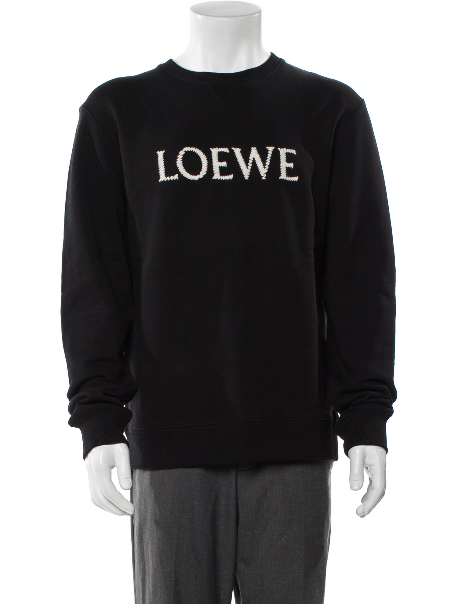 Loewe Graphic Print Crew Neck Sweatshirt