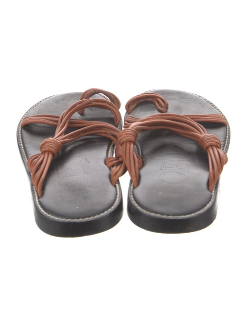 Loewe Leather Slides