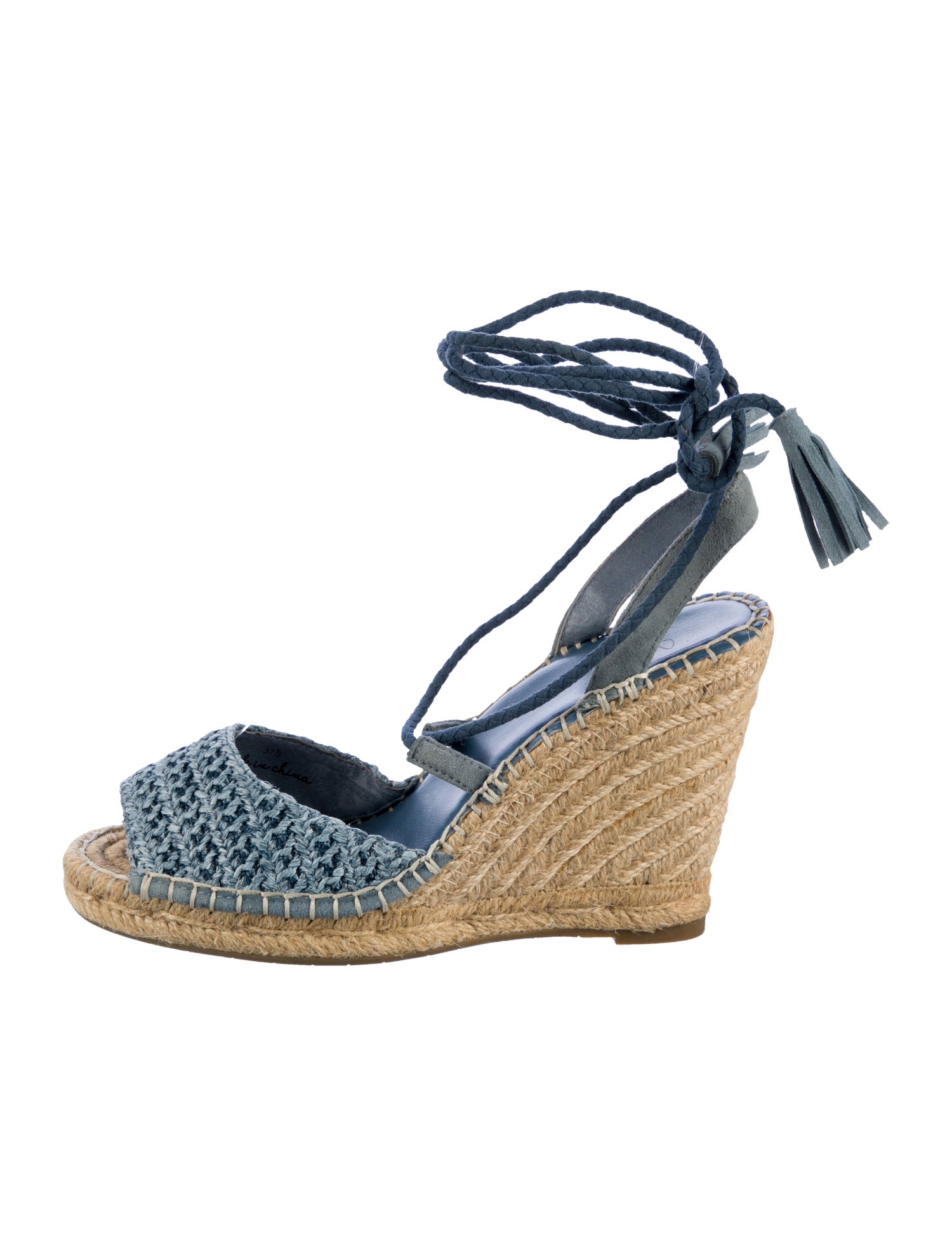 Joie Suede Tassel Accents Espadrilles