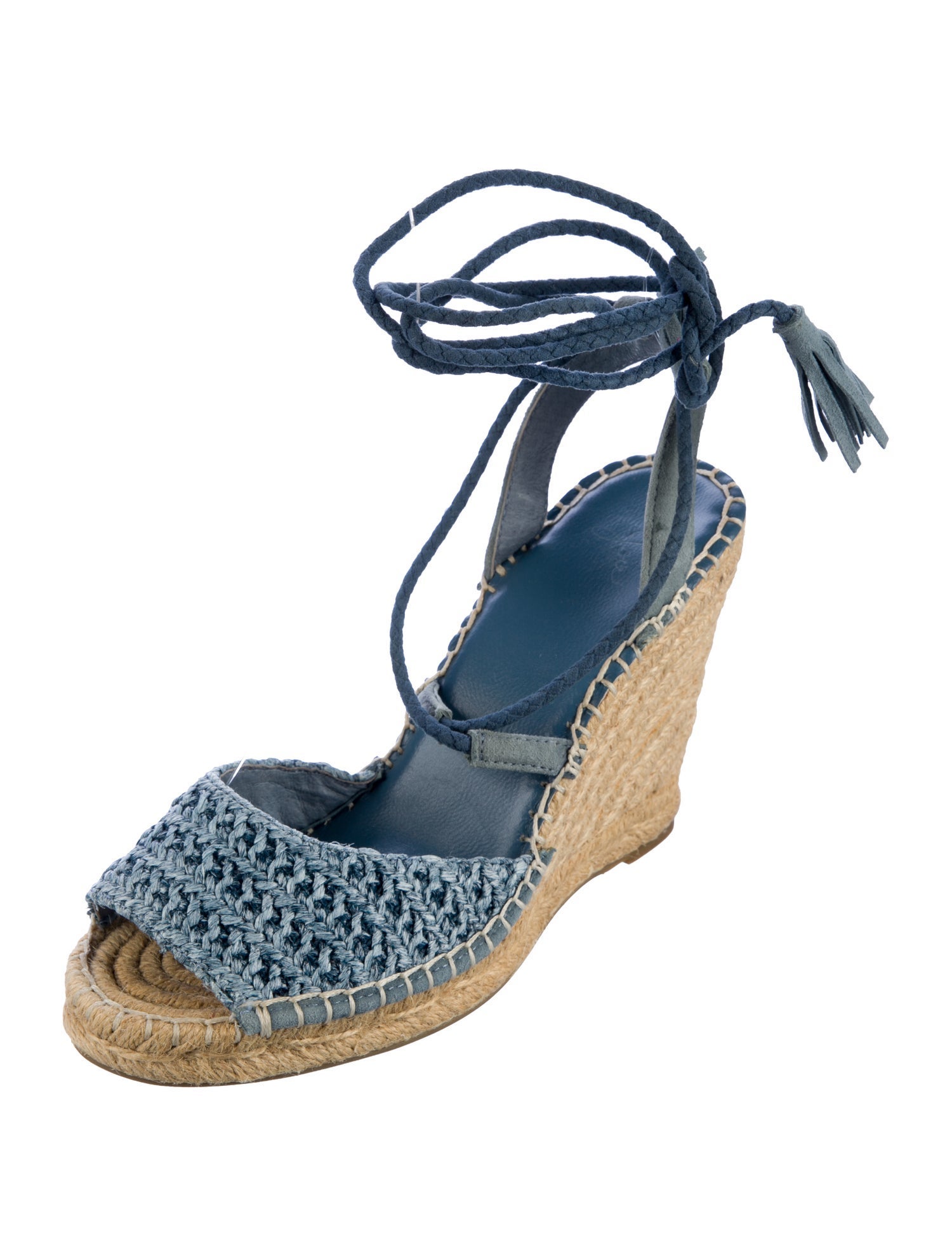 Joie Suede Tassel Accents Espadrilles