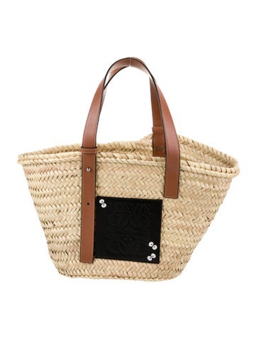 Loewe Totes Raffia Tote