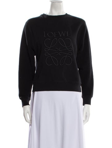 Loewe Tops Graphic Print Crew Neck Sweatshirt XS