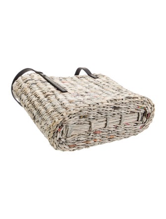 Loewe Raffia Square Basket 2022