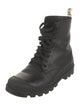 Loewe Leather Combat Boots